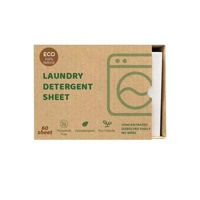 좋은 가격 Eco Friendly Travel Portable Laundry Strips Biodegradable Laundry Detergent Sheet 온라인으로