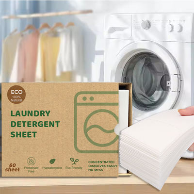 좋은 가격 Household Cleaning Washing Eco Friendly Laundry Strips Laundry Detergent Sheets 온라인으로