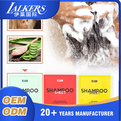 좋은 가격 ODM OEM 샴푸 태블릿 환경 친화적인 헤어 케어 용해 패시트 풍부한 폼 온라인으로