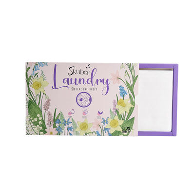 친환경 8배 강력 세척 및 냄새 제거 세탁 세제 시트