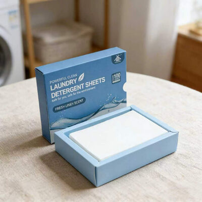 강력한 얼룩을 화학 물질 없이 제거하는 생분해성 세탁 시트 대량 주문