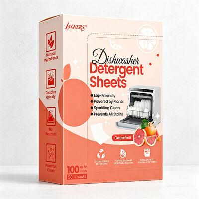 좋은 가격 Eco-Friendly Hypoallergenic Long-Lasting Dish Washing Sheets and Dishwasher Cleaning Sheets 온라인으로