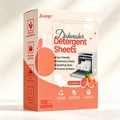친환경 저자극 오래 지속되는 식기세척기 세제 시트