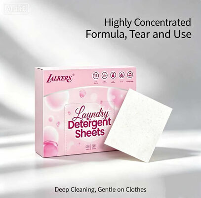 도매 맞춤형 친환경 식기세척 시트 일회용 휴대용 여행 식기세척기 세척 시트