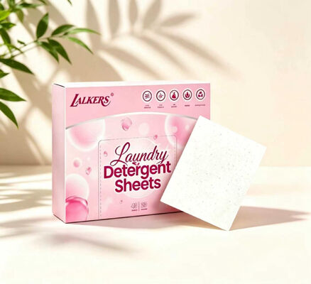 좋은 가격 심층 청소 친환경 콤팩트 세탁용 세탁 용품 시트 신선한 옷 온라인으로